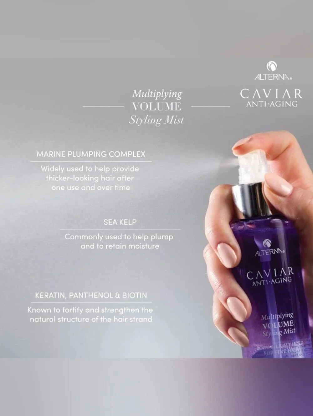 Alterna Caviar Anti-Aging Multiplying Volume Styling Mis